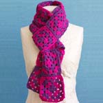 Granny Square Scarf