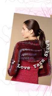I Love yarn Shrug