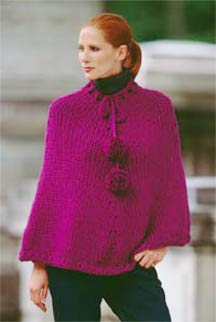 Knitted Poncho