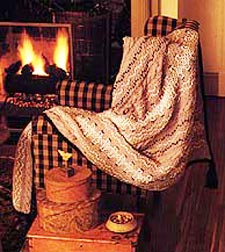 What are some patterns for Swedish weave afghans?