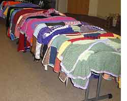 table of afghans