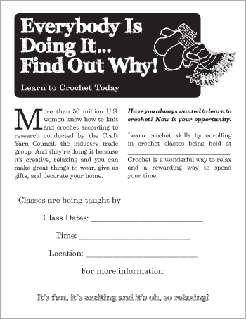 CIP crochet flyer 2