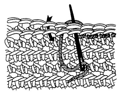 illustration of backstitch