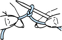 first stich slip knot diagram