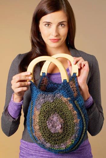 Double Stitch Textured handbag