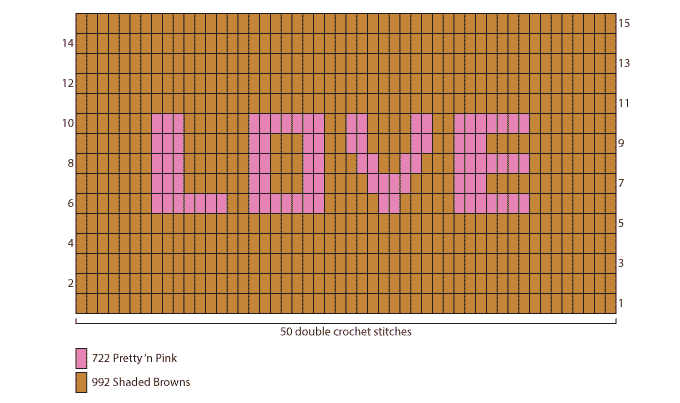 crochet chart for Olek banner