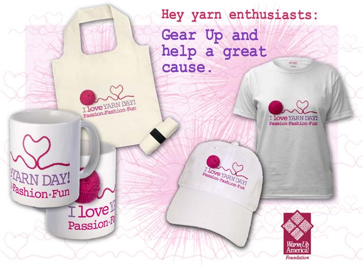 Hey yarn enthusiasts: Gear Up and help a great cause.