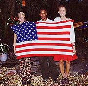 Free Crochet Pattern - 50 States American Flag Afghan from the