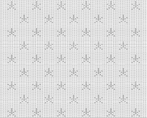 duplicate stitch chart