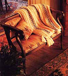 Crochet Swedish Embroidery Afghan