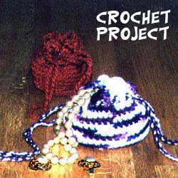 photo of Crocheted jewelry bags