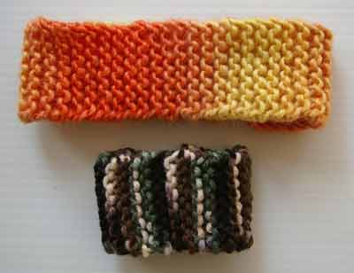 Knitted Wrist or Head Band | Welcome to the Craft Yarn Council