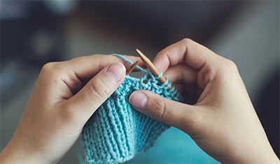 Learn Knit Stitch Garter Stitch Welcome To The Craft